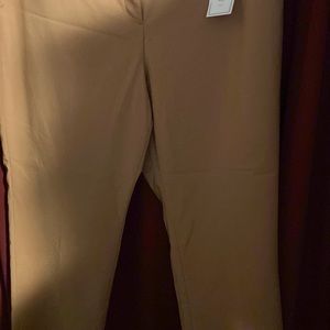 Charter Club 14 Petite golden color slacks.